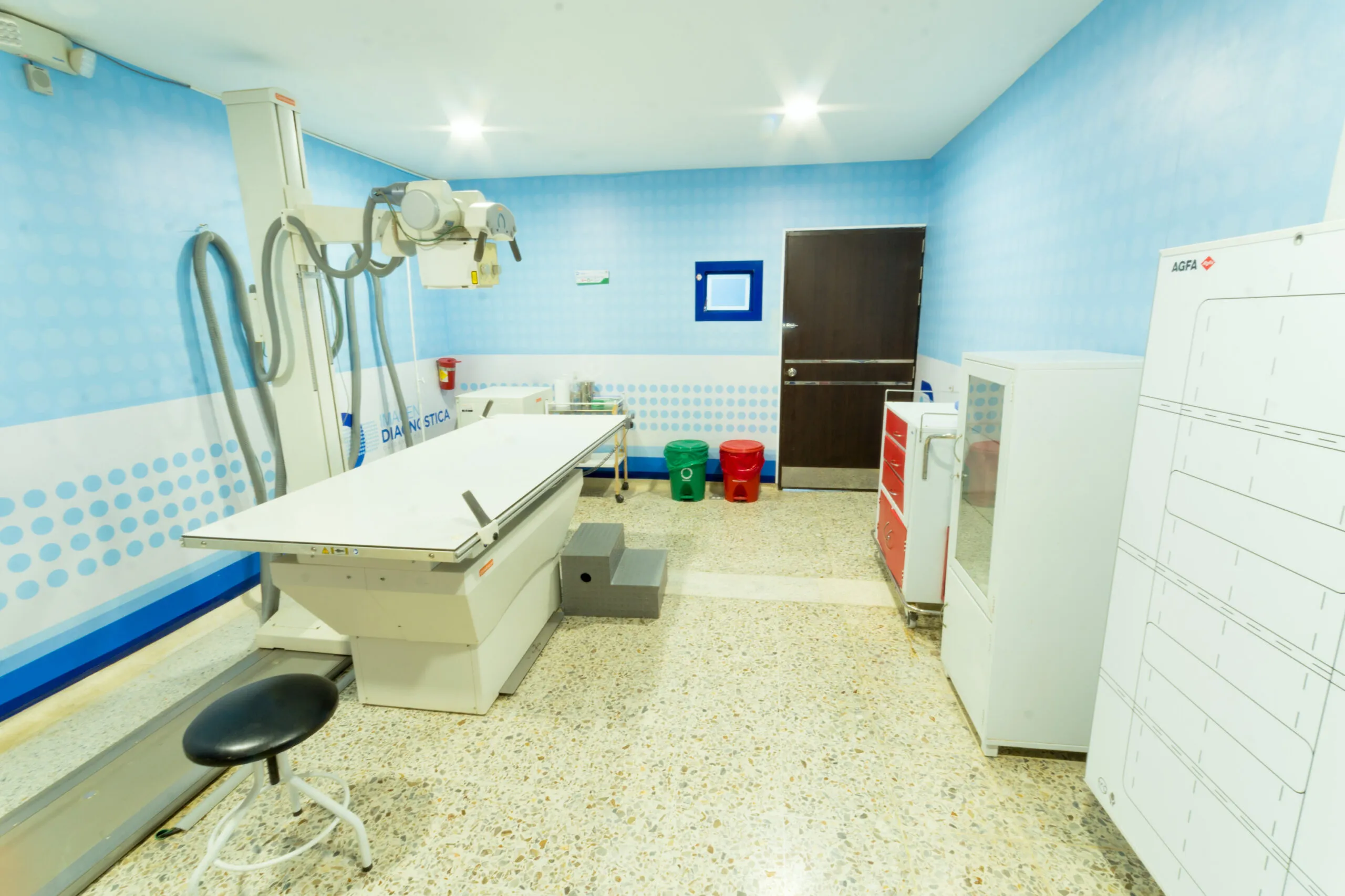 Sala de rayos X digitalizados